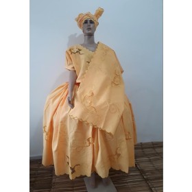 CONJUNTO RECHILIEU FEM 6PCS AMAR/DOURADO - UND