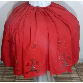 SAIA RECHELIEU 5 MTS VERMELHO/DOURADO - UND