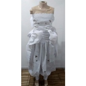 CONJUNTO RECHILIEU BOMBACHO 4PCS BCO/PRATA - UND