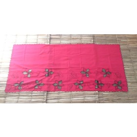 PANO DA COSTA RECHELIEU VERM/PTO VAZADO - UND