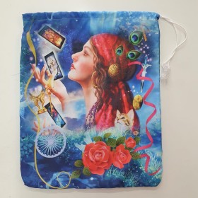 SAQUINHO DE GUIA CIGANA AZUL - UND