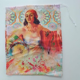 SAQUINHO DE DE GUIA CIGANA ROSA - UND