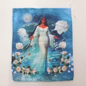 SAQUINHO DE GUIA IEMANJA AZUL CLARO - UND