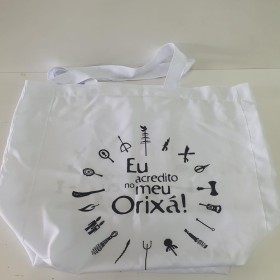 BOLSA EU ACREDITO NO MEU ORIXA BCA - UND