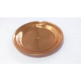 PRATO COBRE 18CM - UND
