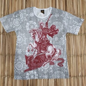 CAMISETA INDIANA SAO JORGE ORACAO P - UND