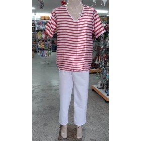 CONJUNTO MALANDRO 2 PCS LISTRA M - UND