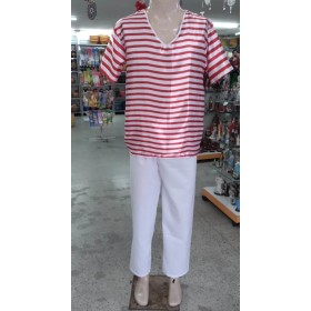 CONJUNTO MALANDRO 2 PCS LISTRA GG - UND