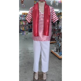 CONJUNTO MALANDRO 3 PCS LISTRA M - UND