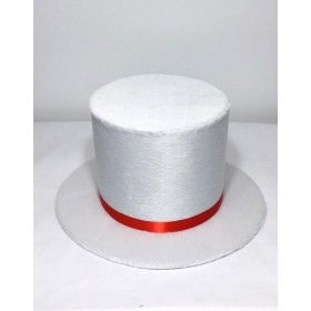 CARTOLA VELUDO BCA/VERM ALTA - UND