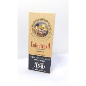 CIGARRILHA CAFE BRASIL C/PITEIRA TRADICIONAL CAIXA C/5