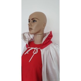 CAPA VELUDO BCA/VERM GOLA - UND