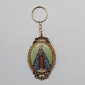 CHAVEIRO OVAL NOSSA SENHORA APARECIDA - UND