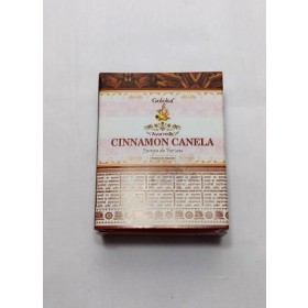 INCENSO GOLOKA CINNAMON CANELA CONES - UND