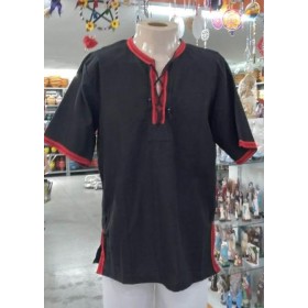 BATA ALGODAO PTA/VERM M - UND