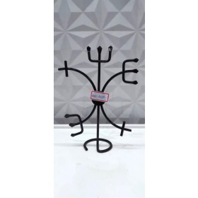 FERRAMENTA EXU CAPA PRETA ENCRUZILHADA 20CM - UND