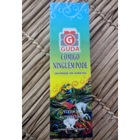 INCENSO CX GUDA COMIGO NINGUEM PODE - UND