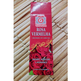INCENSO CX GUDA ROSA VERMELHA - UND
