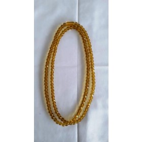GUIA CRISTAL AMARELA 147 CONTAS - UND