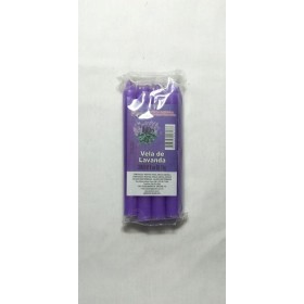 VELA PALITO MACO PEQ LAVANDA - UND