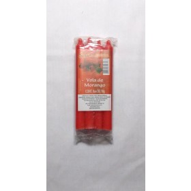 VELA PALITO MACO PEQ MORANGO - UND