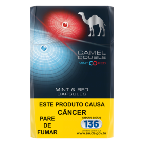 CIGARRO CAMEL DOUBLE MINT RED (MENTA/AMORA) - UND