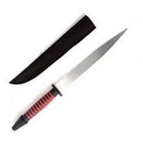 PUNHAL 17CM VERM/PTO - UND