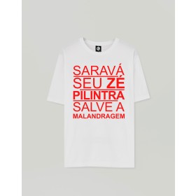 CAMISETA UMBANDACAO SARAVA ZE BCA P - UND