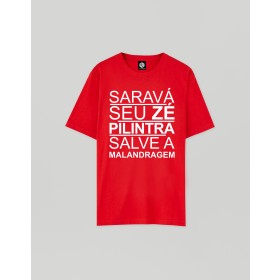 CAMISETA UMBANDACAO SARAVA ZE VERM M - UND